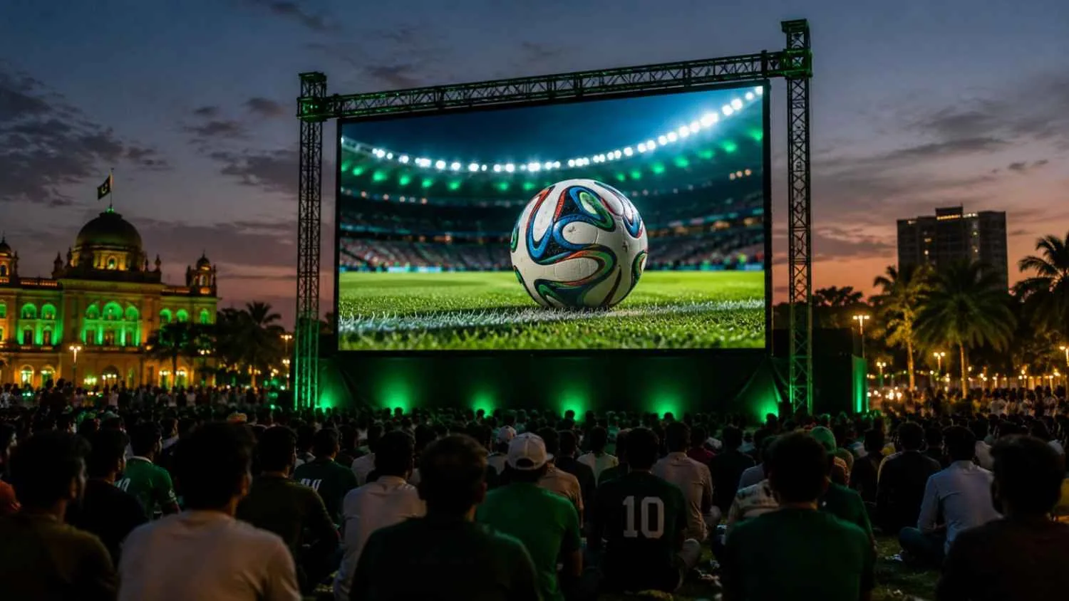 Sindh to Screen FIFA World Cup Matches on Big Screens