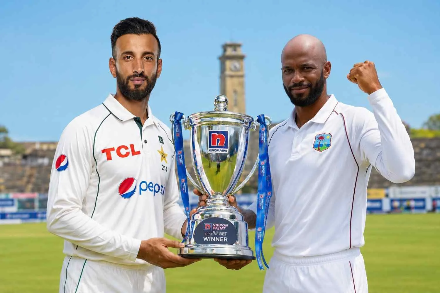 Pakistan vs West Indies Test Series 2026: Schedule & Squad