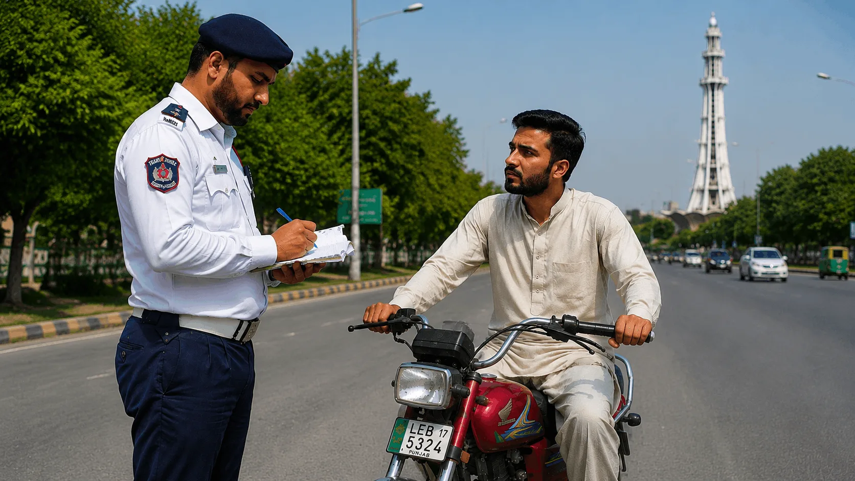 Punjab to Fine Bikes Without Mirrors & Indicators