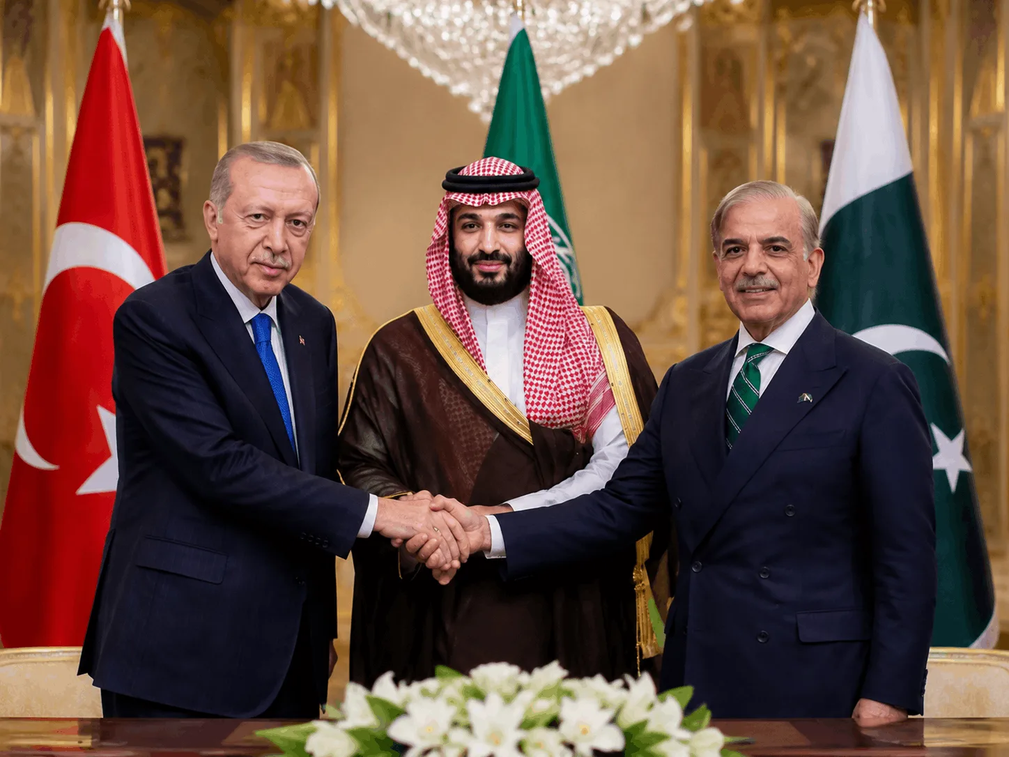 Saudi Arabia, Turkey & Pakistan Defence Agreement in Jeddah